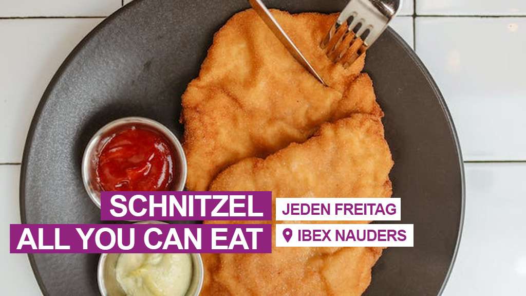 schnitzel-all you can eat- angebot - ibex nauders